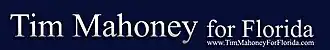 Tim Mahoney's re-election logo, used in the 2008 campaign