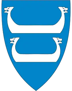 Coat of arms of Tjølling Municipality (1971-1987)