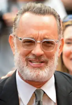 A photograph of Tom Hanks