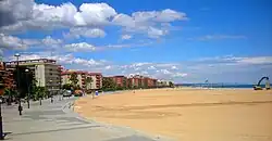 Torredembarra beach