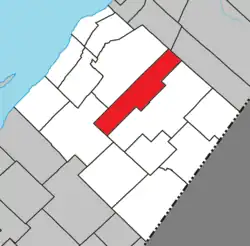 Location within L'Islet RCM