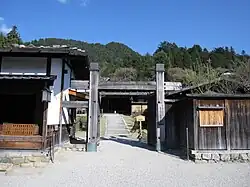 Resting station for higher guests such as daimyō