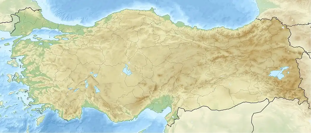 Battle of Chaldiran is located in Turkey