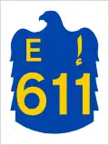 E 611 shield}}