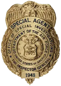 Air Force Special Agent Badge