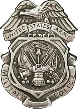 Military Police Identification Badge