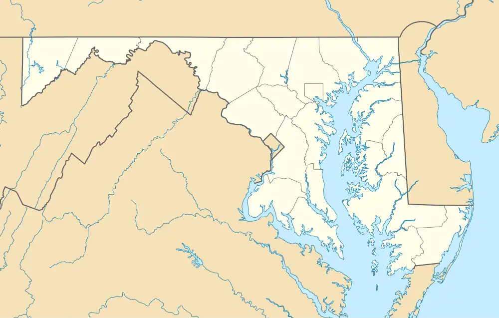Unionville is located in Maryland