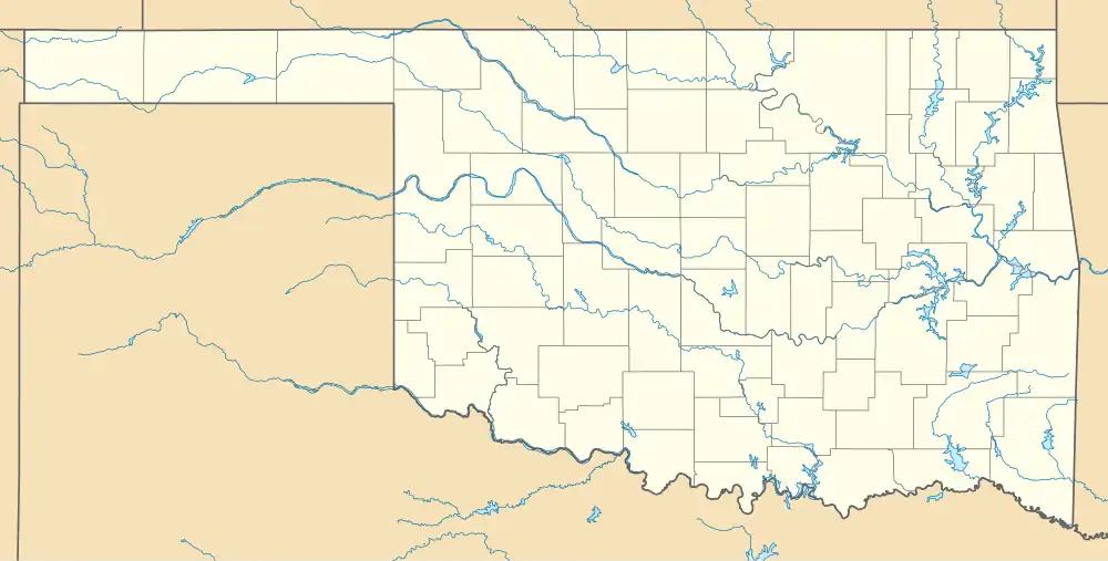 Spiro Mounds is located in Oklahoma