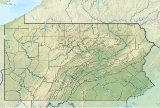 Philadelphia is located in Pennsylvania