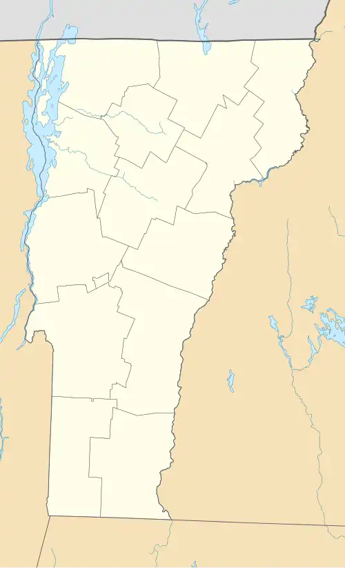 Robert Frost Farm (South Shaftsbury, Vermont) is located in Vermont