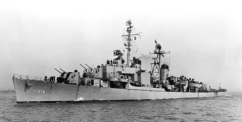 SP aboard USS&nbsp;Vesole