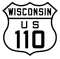 U.S. Highway 110 marker