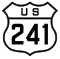 U.S. Route 241 marker