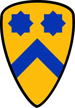 2nd Cavalry Division shoulder sleeve insignia