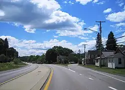 US 322 eastbound in West Decatur
