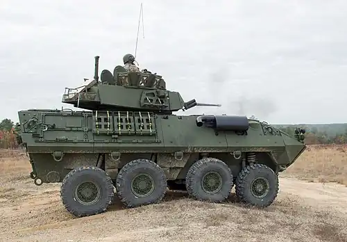 Rapid setup and test fire of the LAV-25A2 after an airdrop