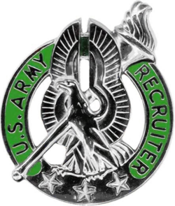 Army Recruiter Badges