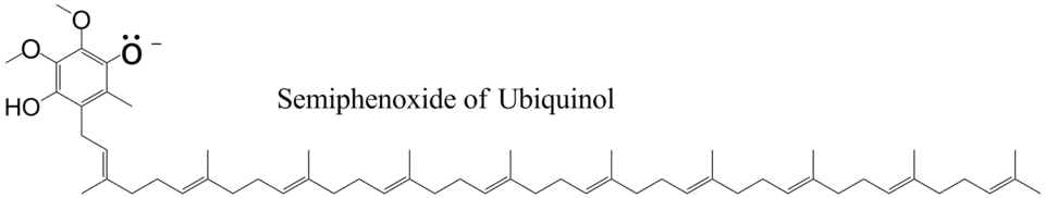 Ubiquinol, semiphenoxide