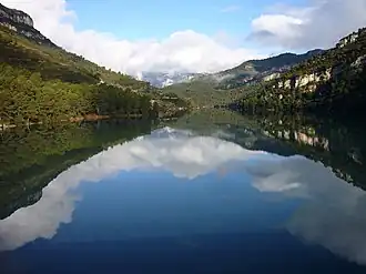 Ulldecona Dam in the Tinença de Benifassà