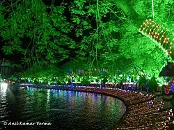 Lit up for Sanskruti Arts Festival in 2015