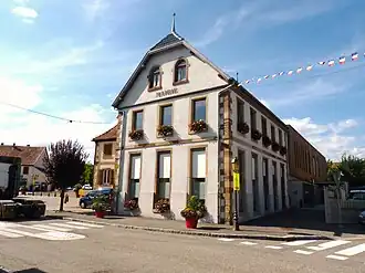 The town hall in Urmatt