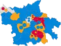 2003 results map