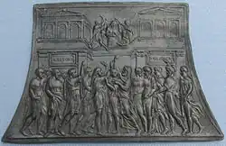 Valerio Belli, 1532, Ecce Homo, one of a set of four, for an inkpot or similar object