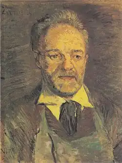 Portrait of Père Tanguy 1886–87 Ny Carlsberg Glyptotek, Copenhagen (F263)