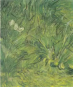 Two White Butterflies Spring 1889 Van Gogh Museum, Amsterdam (F402)