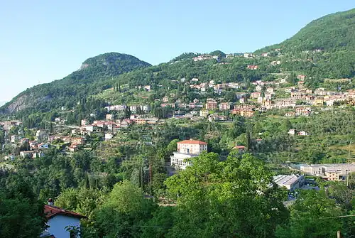 View from Castello di Vezio