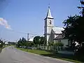 Reformed church in Veškovce, a rural borough that is part of the municipality