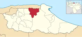 Location in Miranda