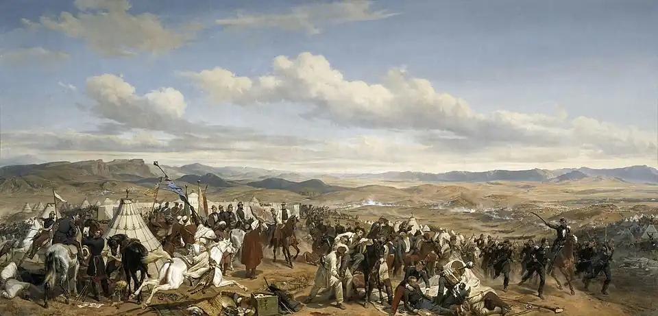 Battle of Isly by Horace Vernet
