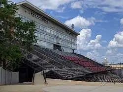 A view of Veterans Memorial Stadium