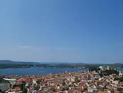 View of Sibenik from Barone fortress