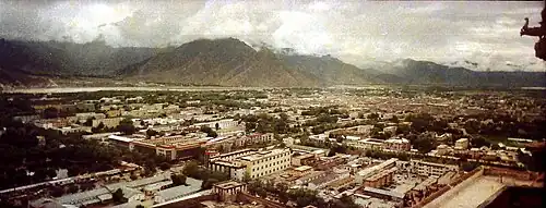 View over Lhasa, 1993
