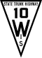 State Trunk Highway 10 marker