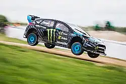 Andreas Bakkerud at the 2016 World RX of Belgium