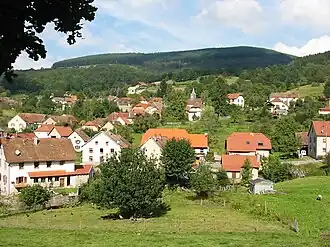 A general view of Waldersbach