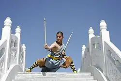 Wang Bo At Shaolin Temple