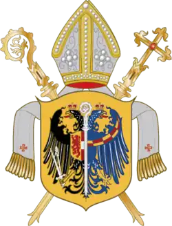 Coat of arms of the Archdiocese of Ljubljana