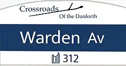 Warden_Avenue_Sign_Toronto_Crossroads