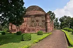 Entrance path to the mosque