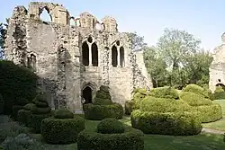 South west part of the nave, from the cloister