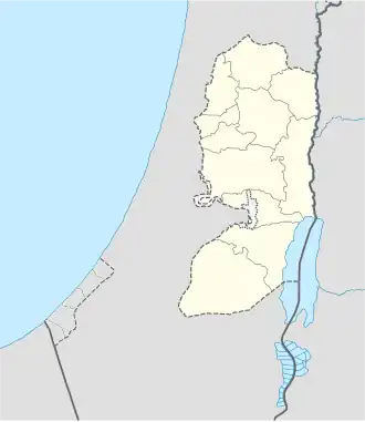 Naaran is located in the West Bank