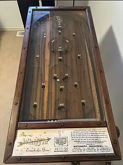 The Playfield of the Whiffle board