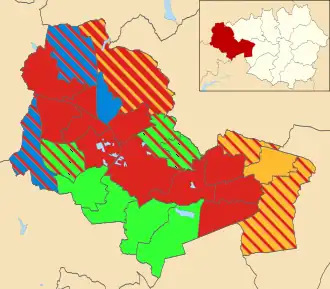 2004 results map