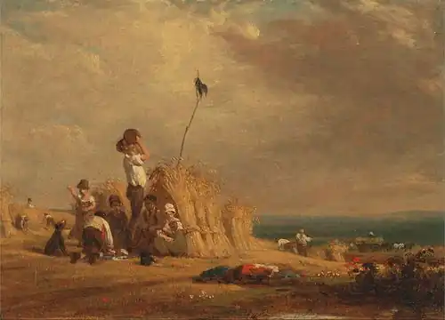 Mid-Day Rest, Harvest, 1840