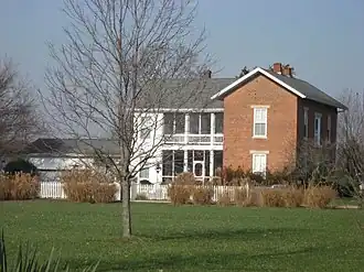 The William R. Gant Farmhouse, a historic site in the township