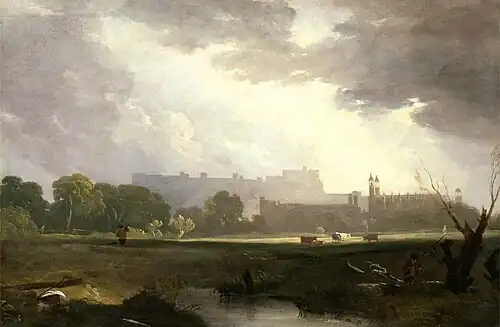 Windsor from Eton, 1809